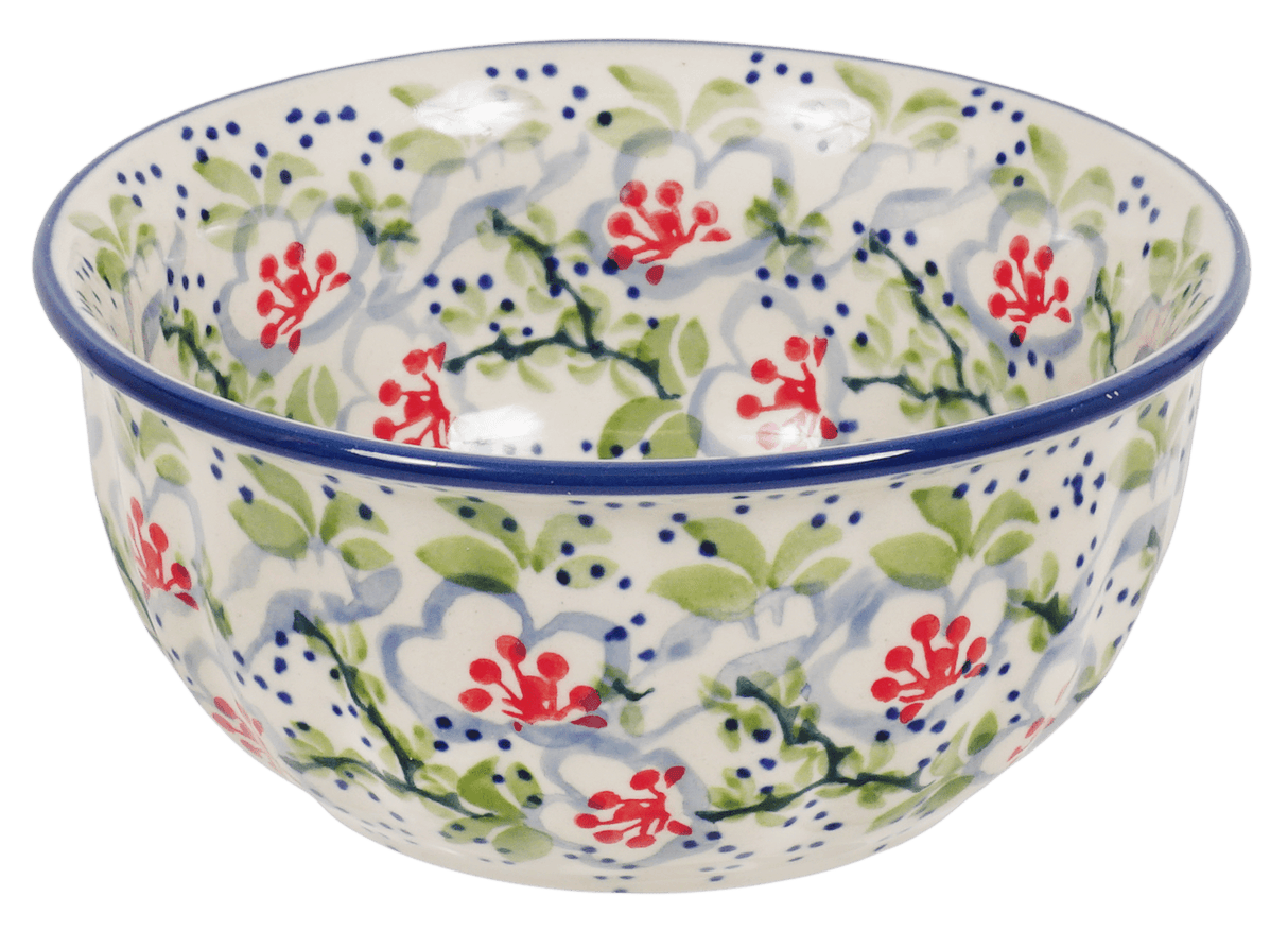 Bowl, Round, 5.5" in "Flowers & Lace" by Manufaktura | M083U-P372