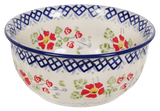 Bowl, Round, 5.5" in "Floral Grid" by Manufaktura | M083U-TAB2