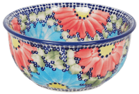 A picture of a Polish Pottery 5.5" Bowl (Fiesta) | M083U-U1 as shown at PolishPotteryOutlet.com/products/55-bowls-fiesta