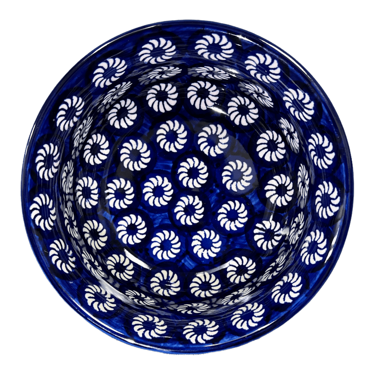 Bowl, Round, 5.5" in "Plentiful Pinwheels" by Manufaktura | M083U-ZP02