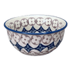 Polish Pottery 5.5" Bowl (Diamond Blossoms) | M083U-ZP03 at PolishPotteryOutlet.com