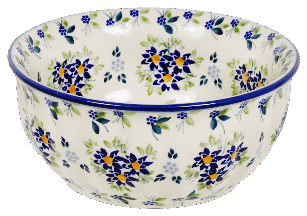 Bowl, Round, 6.5" in "Garden Splendor" by Manufaktura | M084S-GM11