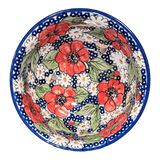 Bowl, Round, 6.5" in "Poppies & Posies" by Manufaktura | M084S-IM02