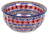 Polish Pottery 6.5" Bowl (Sweet Symphony) | M084S-IZ15 at PolishPotteryOutlet.com