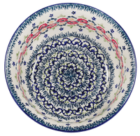 A picture of a Polish Pottery 6.5" Bowl (Field of Dreams) | M084S-JZ24 as shown at PolishPotteryOutlet.com/products/6-5-bowls-field-of-dreams