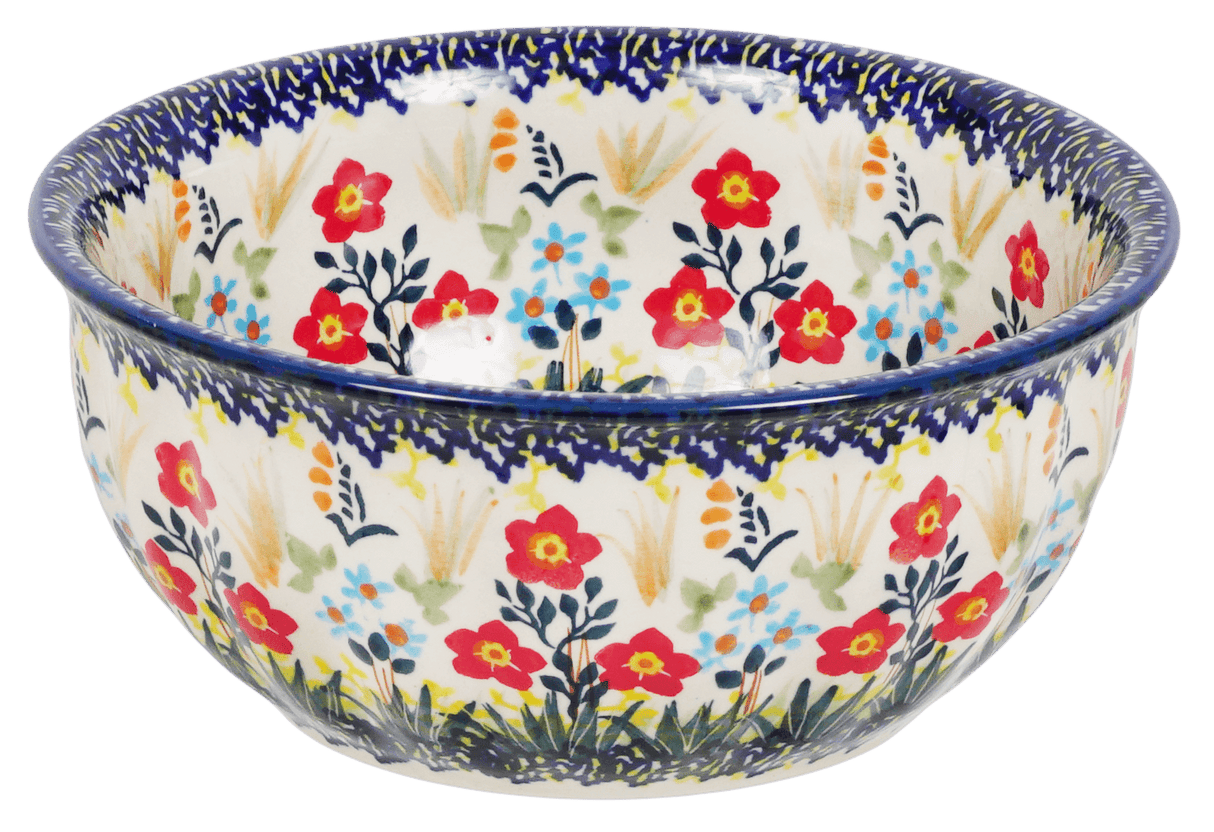 Bowl, Round, 6.5" in "Bundled Bouquets" by Manufaktura | M084S-JZ33