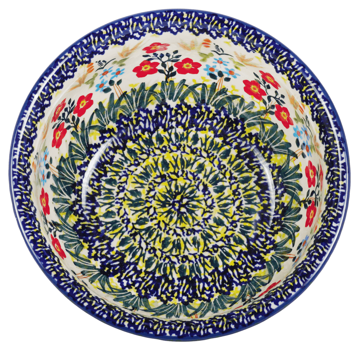 Bowl, Round, 6.5" in "Bundled Bouquets" by Manufaktura | M084S-JZ33