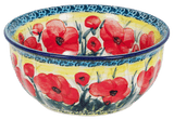 Bowl, Round, 6.5" in "Poppies in Bloom" by Manufaktura | M084S-JZ34