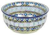 Bowl, Round, 6.5" in "Blue Bells" by Manufaktura | M084S-KLDN