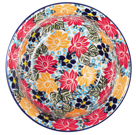 Bowl, Round, 6.5" in "Evening Bouquet" by Manufaktura | M084S-KS02