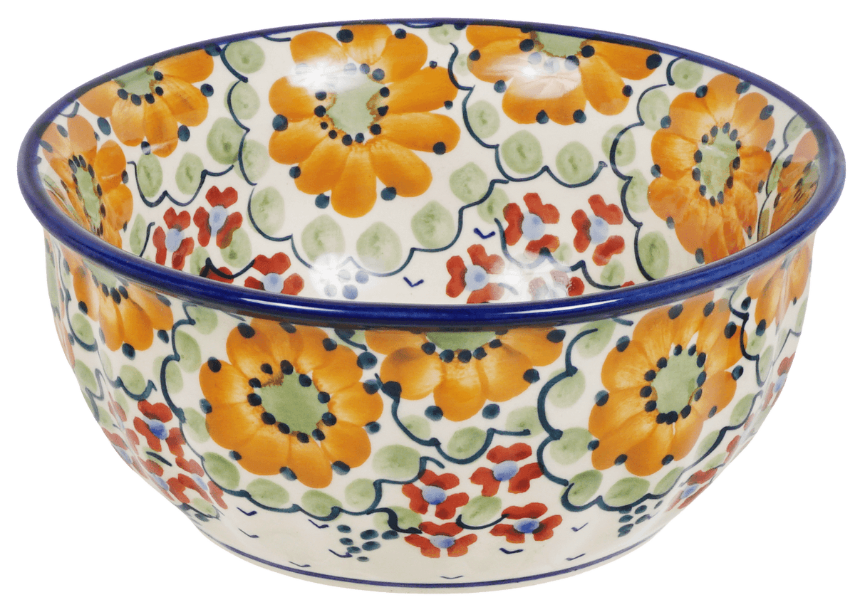 Bowl, Round, 6.5" in "Autumn Harvest" by Manufaktura | M084S-LB