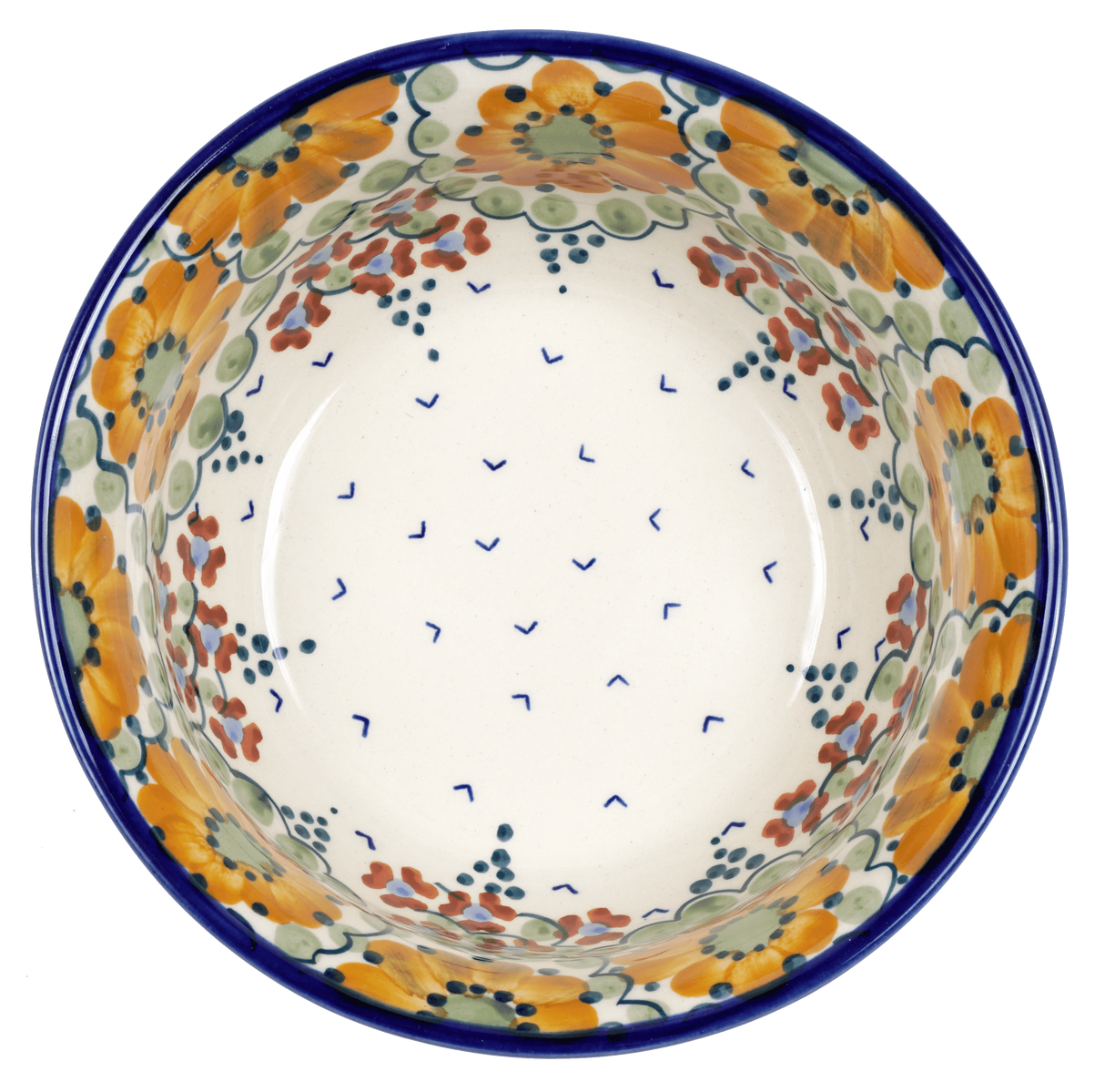 Bowl, Round, 6.5" in "Autumn Harvest" by Manufaktura | M084S-LB