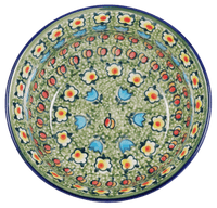 A picture of a Polish Pottery 6.5" Bowl (Amsterdam) | M084S-LK as shown at PolishPotteryOutlet.com/products/65-bowls-amsterdam