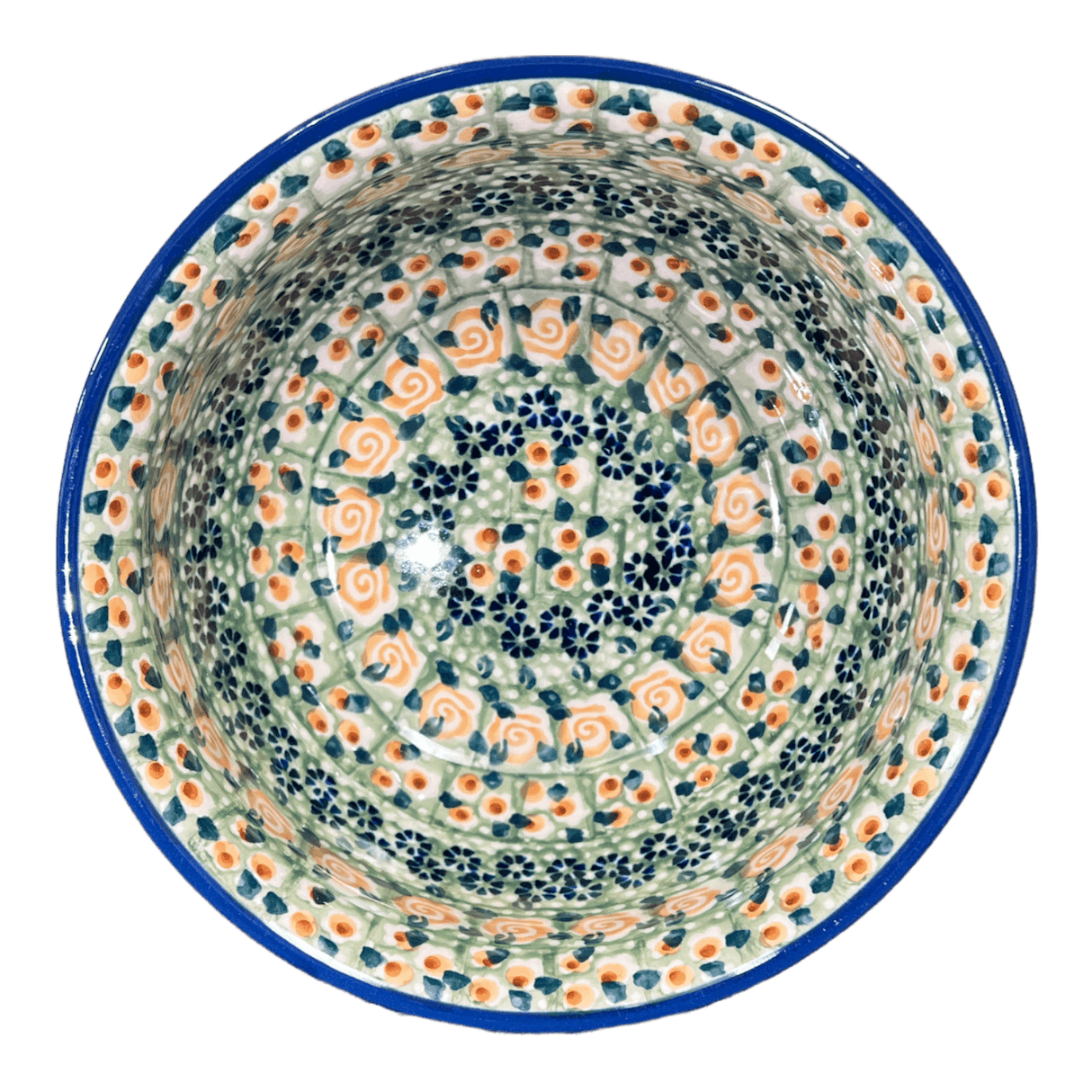 Bowl, Round, 6.5" in "Perennial Garden" by Manufaktura | M084S-LM
