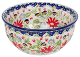 Bowl, Round, 6.5" in "Floral Fantasy" by Manufaktura | M084S-P260