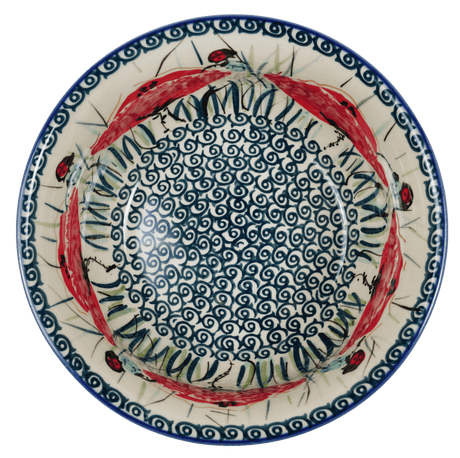 Bowl, Round, 6.5" in "Poppy Paradise" by Manufaktura | M084S-PD01