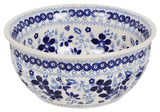 Bowl, Round, 6.5" in "Duet in Blue" by Manufaktura | M084S-SB01