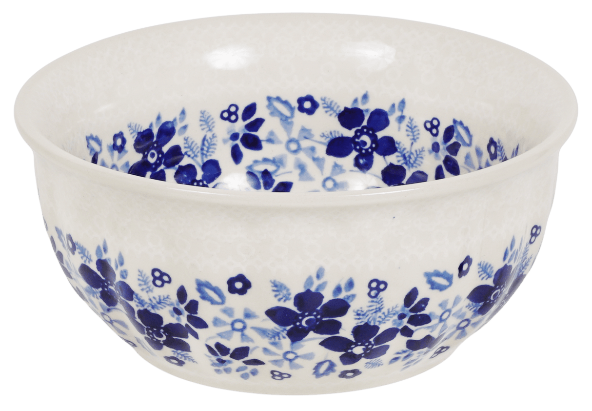 Bowl, Round, 6.5" in "Duet in Blue & White" by Manufaktura | M084S-SB04