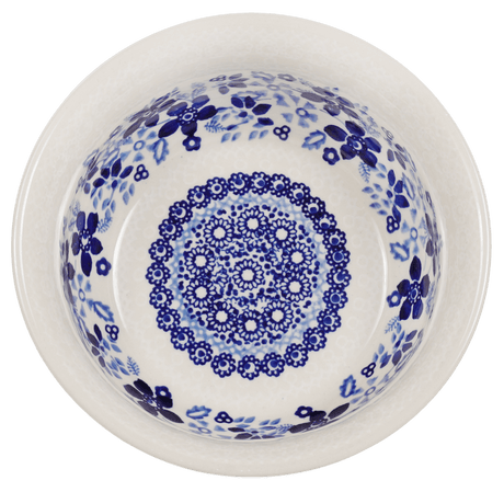 Bowl, Round, 6.5" in "Duet in Blue & White" by Manufaktura | M084S-SB04