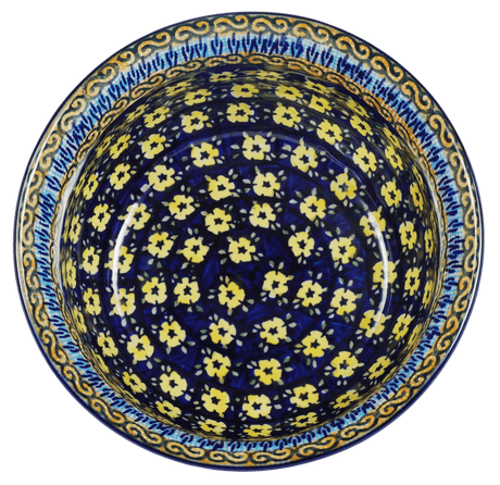 Bowl, Round, 6.5" in "Floral Formation" by Manufaktura | M084S-WKK