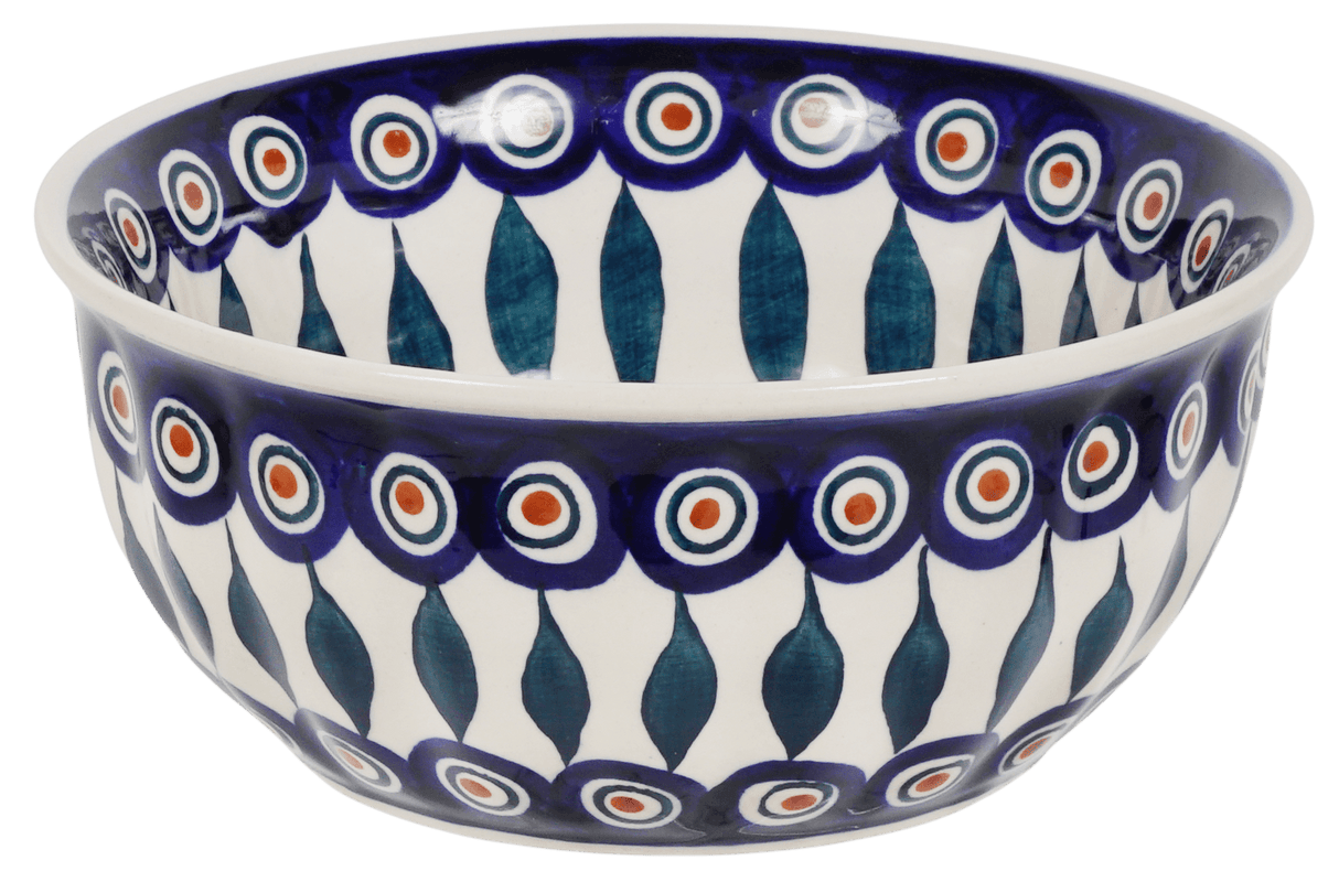 Bowl, Round, 6.5" in "Peacock" by Manufaktura | M084T-54