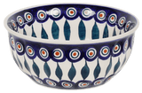 Bowl, Round, 6.5" in "Peacock" by Manufaktura | M084T-54