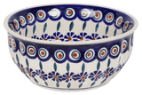 Bowl, Round, 6.5" in "Floral Peacock" by Manufaktura | M084T-54KK