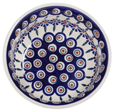 Bowl, Round, 6.5" in "Floral Peacock" by Manufaktura | M084T-54KK