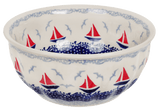 Bowl, Round, 6.5" in "Smooth Seas" by Manufaktura | M084T-DPML