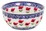 Bowl, Round, 6.5" in "Poppy Garden" by Manufaktura | M084T-EJ01