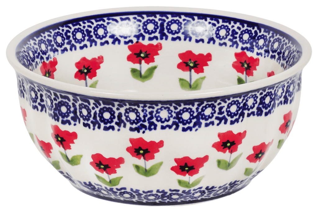 Polish Pottery Salad and Pasta Bowls: 7-9"  at PolishPotteryOutlet.com