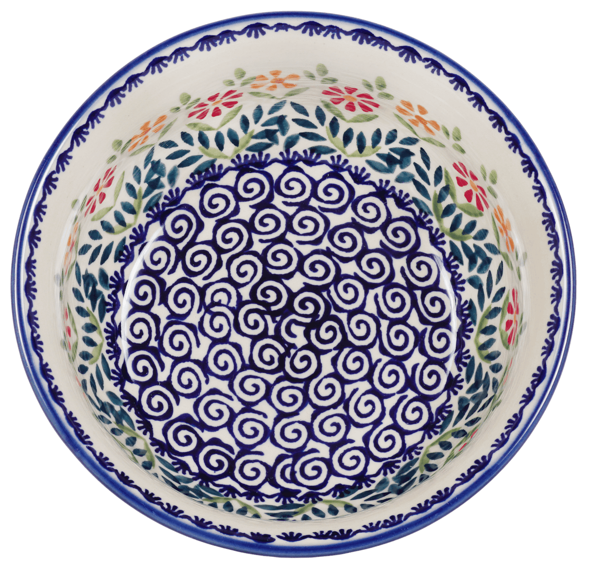 Bowl, Round, 6.5" in "Flower Power" by Manufaktura | M084T-JS14