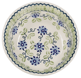 Bowl, Round, 6.5" in "Woven Blues" by Manufaktura | M084T-P182