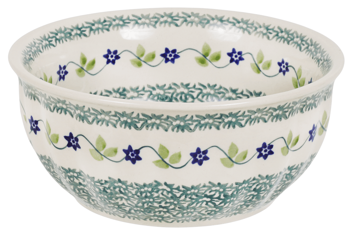 Bowl, Round, 6.5" in "Woven Starflowers" by Manufaktura | M084T-RV01