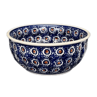 A picture of a Polish Pottery 6.5" Bowl (Bonbons) | M084T-2 as shown at PolishPotteryOutlet.com/products/6-5-bowl-2-m084t-2
