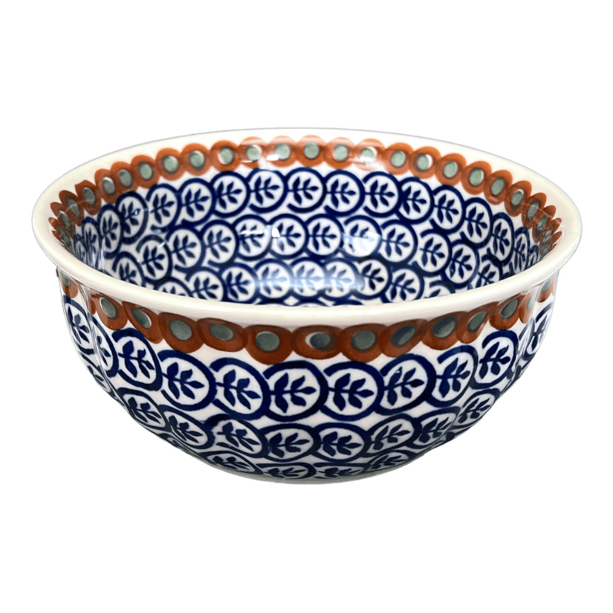 Bowl, Round, 6.5" in "Olive Garden" by Manufaktura | M084T-48