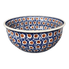 Polish Pottery 6.5" Bowl (Chocolate Drop) | M084T-55 at PolishPotteryOutlet.com