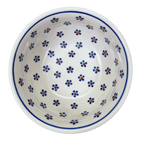 A picture of a Polish Pottery 6.5" Bowl (Petite Floral) | M084T-64 as shown at PolishPotteryOutlet.com/products/6-5-bowl-petite-floral-m084t-64