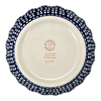 A picture of a Polish Pottery 6.5" Bowl (Windows Around) | M084T-72 as shown at PolishPotteryOutlet.com/products/6-5-bowl-windows-around-m084t-72