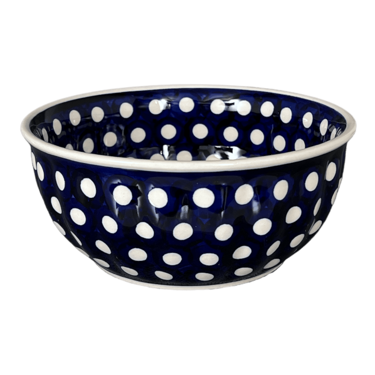 Bowl, Round, 6.5" in "Hello Dotty" by Manufaktura | M084T-9