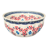 Bowl, Round, 6.5" in "Floral Symmetry" by Manufaktura | M084T-DH18