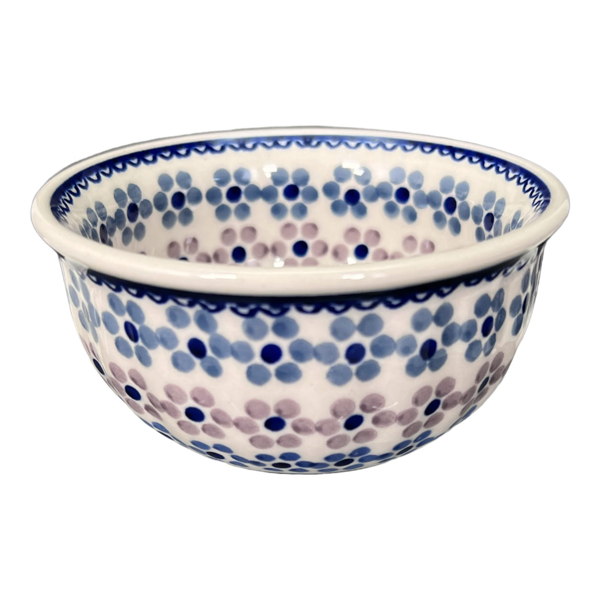 Bowl, Round, 6.5" in "Floral Chain" by Manufaktura | M084T-EO37