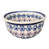 Polish Pottery 6.5" Bowl (Floral Chain) | M084T-EO37 at PolishPotteryOutlet.com