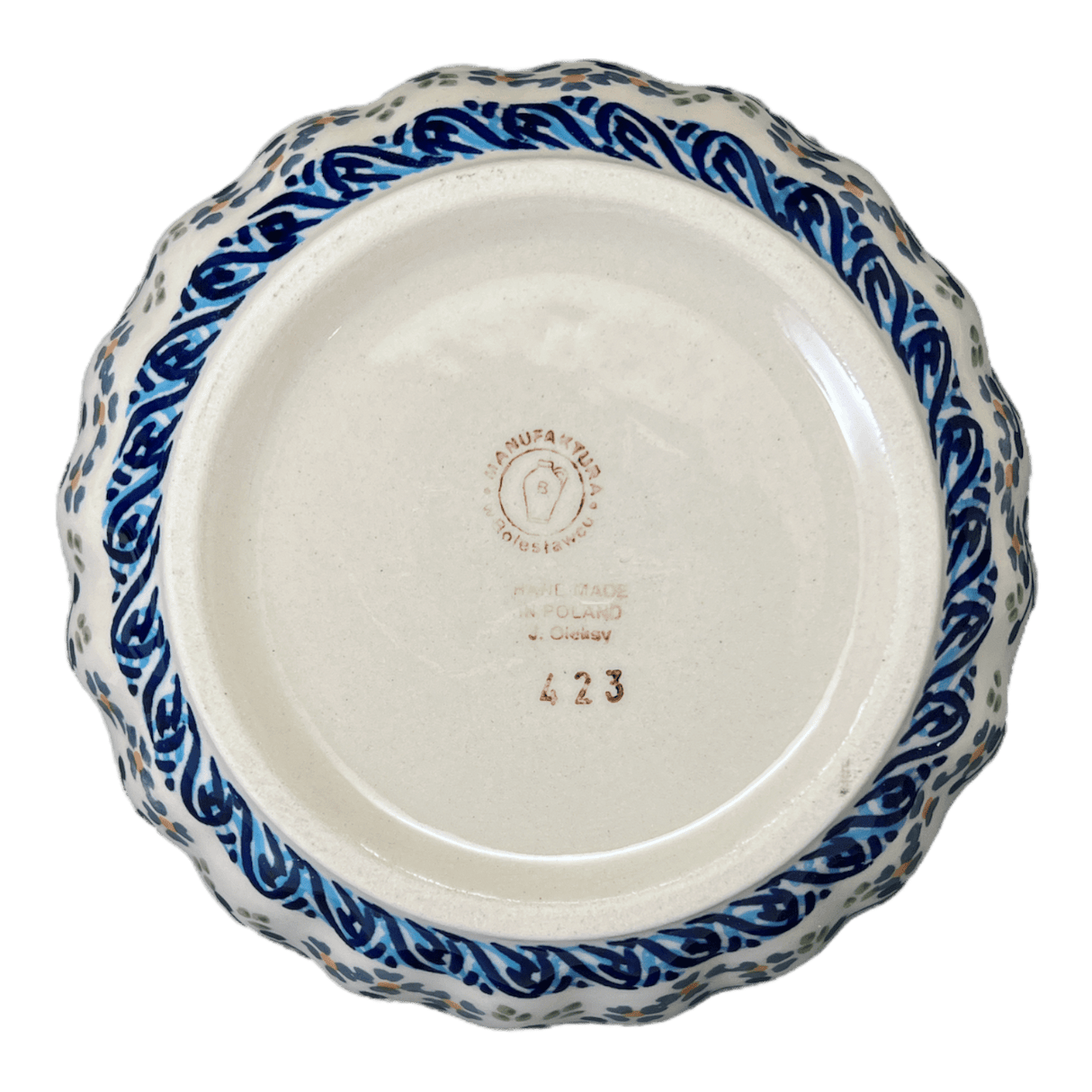 Bowl, Round, 6.5" in "Baby Blue Eyes" by Manufaktura | M084T-MC19