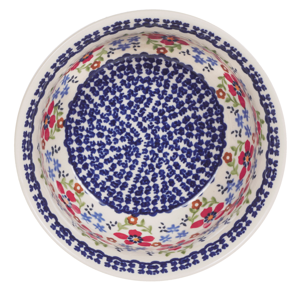 Bowl, Round, 6.5" in "Summer Bouquet" by Manufaktura | M084T-MM01