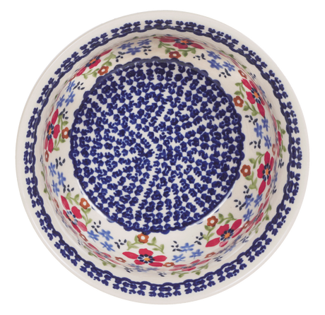 Bowl, Round, 6.5" in "Summer Bouquet" by Manufaktura | M084T-MM01