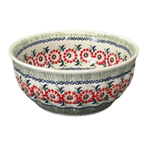 Bowl, Round, 6.5" in "Woven Reds" by Manufaktura | M084T-P181