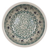 Bowl, Round, 6.5" in "Woven Pansies" by Manufaktura | M084T-RV