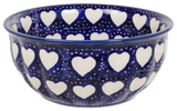 Bowl, Round, 6.5" in "Sea of Hearts" by Manufaktura | M084T-SEA