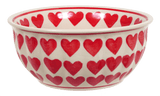 Bowl, Round, 6.5" in "Whole Hearted Red" by Manufaktura | M084T-SEDC